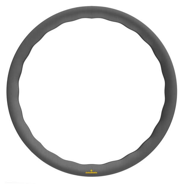 ウェーブシェイプ 700C 55x28mm カーボン チューブレス フック付/フックレス/チューブラー ロードバイク用リム